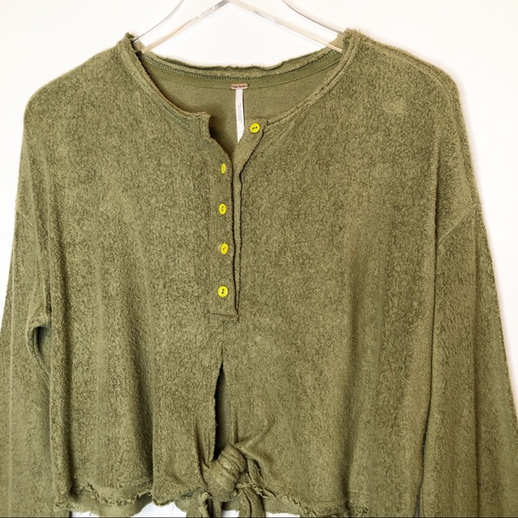 Free People Emma's Henley Top - Picture 3 of 12